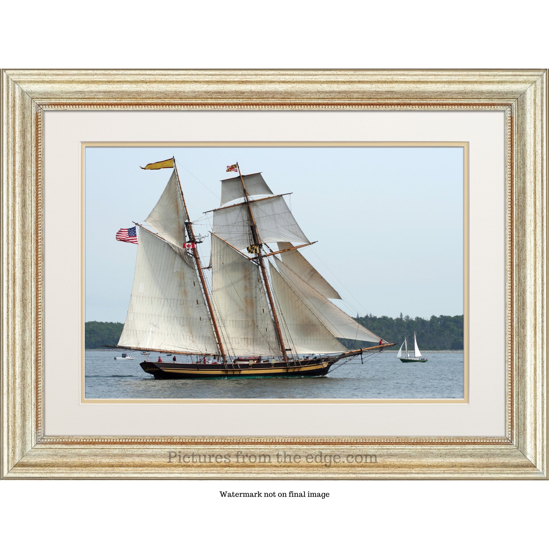 BeMoved by Tallship Sailing Poster. Movable and Removable!