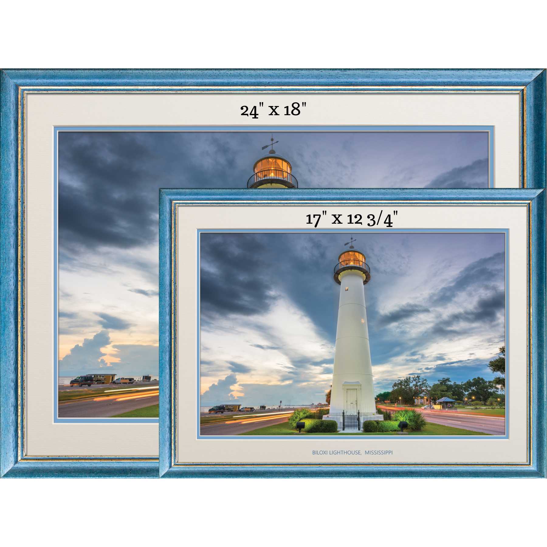 Biloxi Lighthouse Poster - Moveable and removeable!