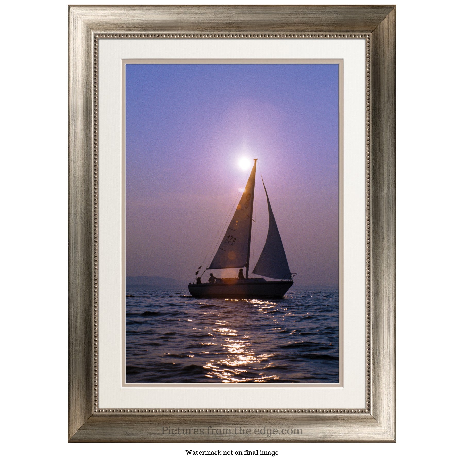 BeMoved by Hazy, Lazy Sailing Poster. Movable and removable!